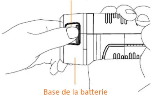 Base de la batterie