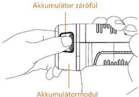 Akkumulátor zárófül Akkumulátormodul