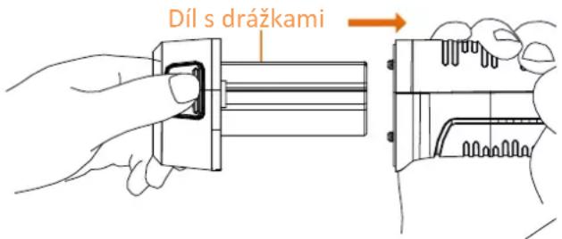 Hikmicro M20W - Nabíjení zařízení pomocí nabíjecí základny Kroky: - 5