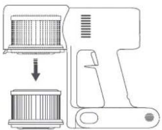 Xiaomi Mi Vacuum Cleaner G10 Plus - Czyszczenie filtra - 2
