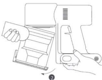 Xiaomi Mi Vacuum Cleaner G10 Plus - Limpieza del compartimento para el polvo, el prefiltro y el ciclón - 4