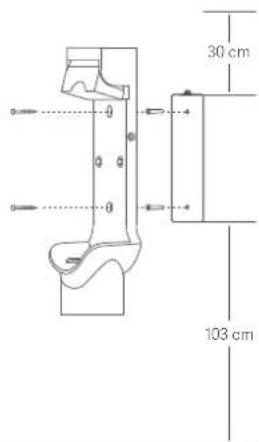 Xiaomi Mi Vacuum Cleaner G10 Plus - Instalar o suporte de carregamento e armazenamento 2 em 1 - 1