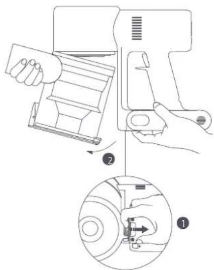 Xiaomi Mi Vacuum Cleaner G10 Plus - Het filter reinigen - 1
