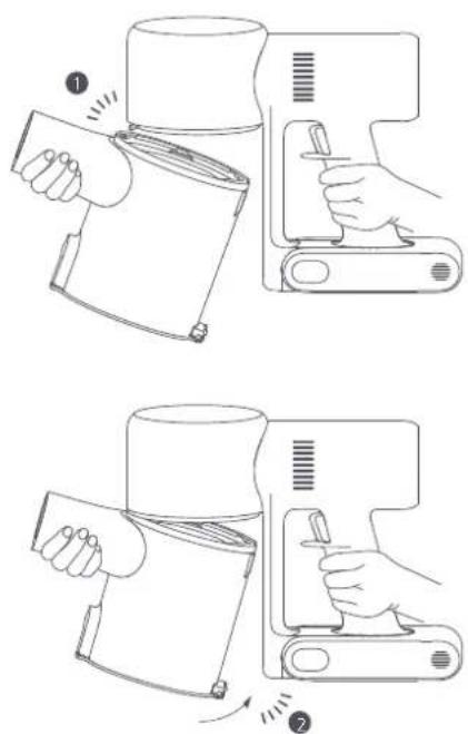 Xiaomi Mi Vacuum Cleaner G10 Plus - Installazione del filtro - 2