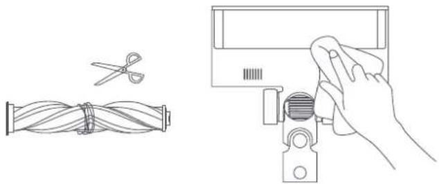 Xiaomi Mi Vacuum Cleaner G10 Plus - Cleaning the High Torque Bush Bar - 2