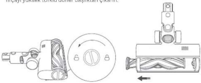 Xiaomi Mi Vacuum Cleaner G10 Plus - Yüksek Torklu Döner Başlığın Temizlenmesi - 1