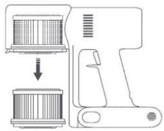 Xiaomi Mi Vacuum Cleaner G10 Plus - Pulizia del filtro - 2
