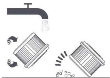 Xiaomi Mi Vacuum Cleaner G10 Plus - Cleaning the Filter - 3