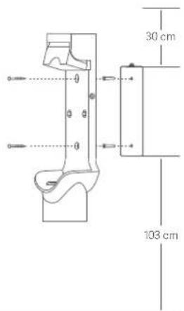 Xiaomi Mi Vacuum Cleaner G10 Plus - Instalar el soporte de carga y almacenamiento 2 en 1 - 1