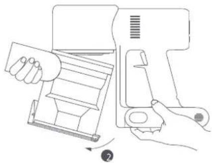 Xiaomi Mi Vacuum Cleaner G10 Plus - Czyszczenie pojemnika na kurz, filtra wstępnego i zespołu cyklonowego - 3