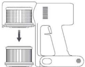 Xiaomi Mi Vacuum Cleaner G10 Plus - Limpieza del filtro - 2