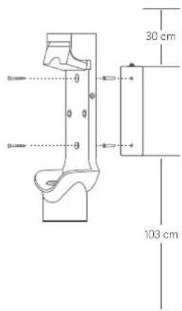 Xiaomi Mi Vacuum Cleaner G10 Plus - Installing the 2-in-1 Charging &amp; Storage Mount - 1