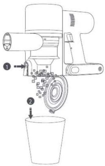 Xiaomi Mi Vacuum Cleaner G10 Plus - Pulizia del vano polvere, del pre-filtro e del sistema ciclonico - 2