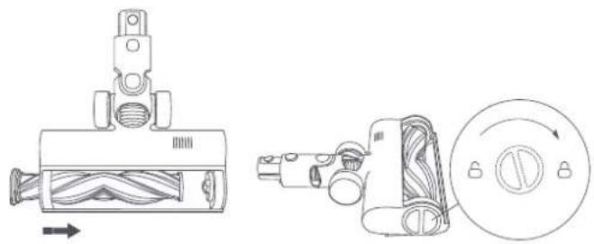 Xiaomi Mi Vacuum Cleaner G10 Plus - Yüksek Torklu Döner Başlığın Temizlenmesi - 4