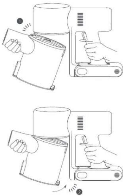 Xiaomi Mi Vacuum Cleaner G10 Plus - Installing the Filter - 2