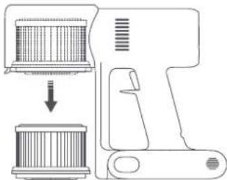 Xiaomi Mi Vacuum Cleaner G10 Plus - Het filter reinigen - 2