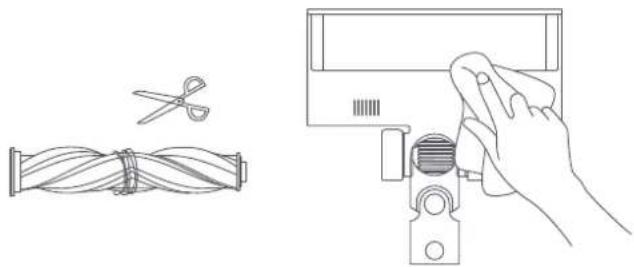 Xiaomi Mi Vacuum Cleaner G10 Plus - Yüksek Torklu Döner Başlığın Temizlenmesi - 2