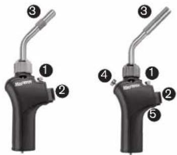 Mag-Torch MT565 - ASSEMBLAGE ET PIVOTEMENT DU BRÛLEUR - 1