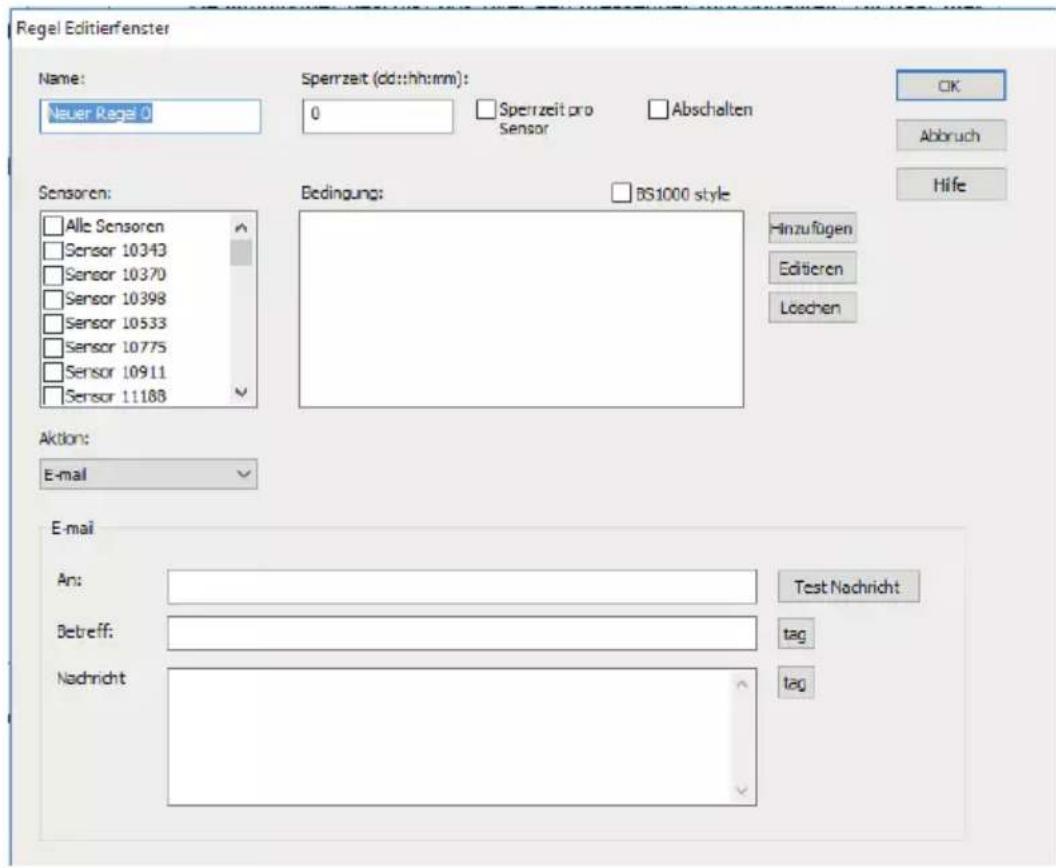 AREXX BS-510 - Messenger Rule Editor - 1