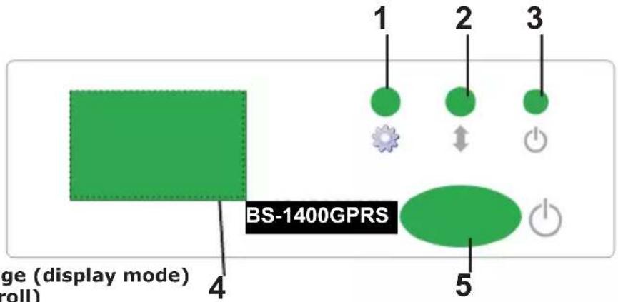 AREXX BS-1400GPRS - Manuel d'Utilisation BS-1400GPRS - 1