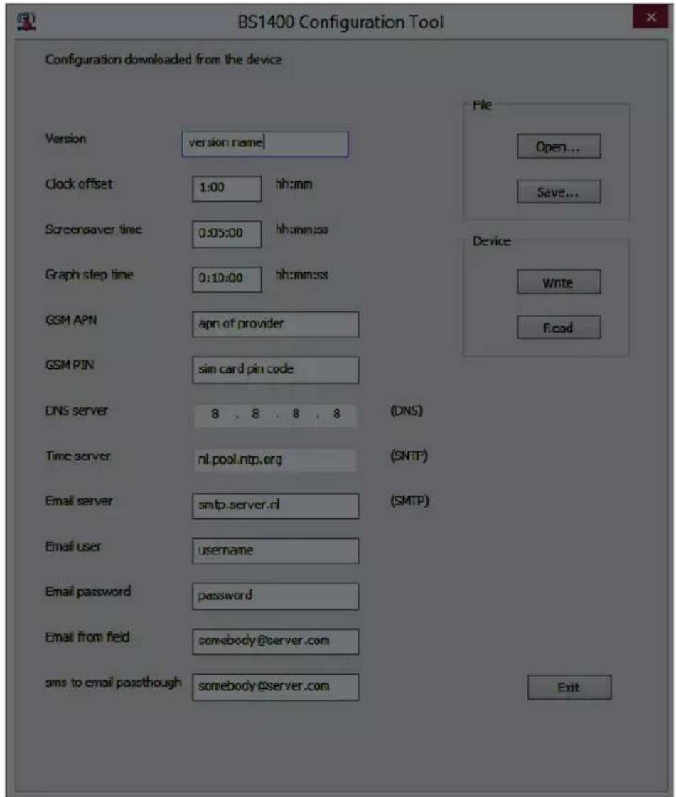 AREXX BS-1400GPRS - Configuration du BS1400 - 1