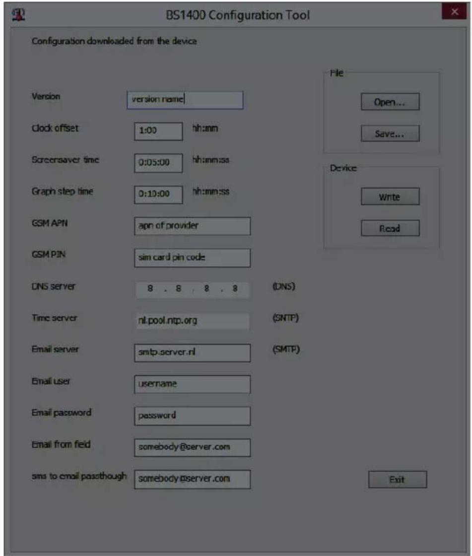 AREXX BS-1400GPRS - Die Konfiguration des BS1400-Systems - 1