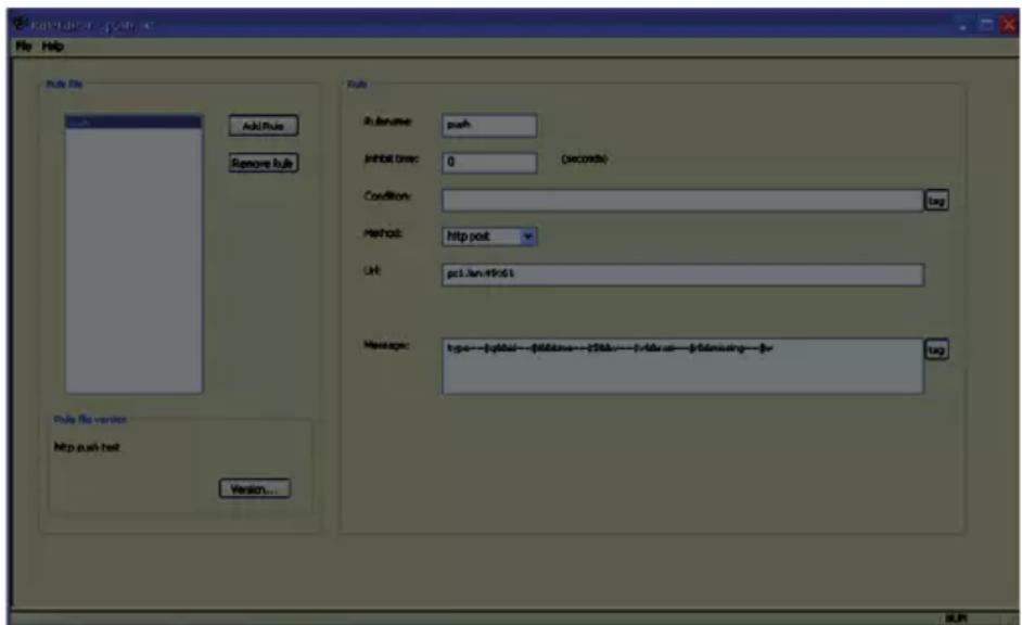 AREXX BS-1400GPRS - Die BS1400 verfügt über einer Messenger-Funktionalität - 1