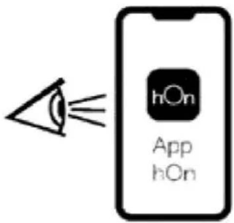 HAIER HTW5618ENMG - Passo 3 Per l'accoppiamento, seguire le istruzioni dell'app hOn. - 1
