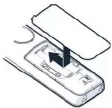 GIGASET Comfort 551HX - Insertion des batteries - 3