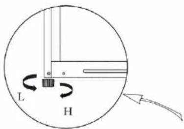 FRIGELUX CTT62BE - Leveling the appliance - 1
