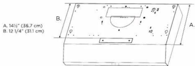 FRIGIDAIRE FCVW3662AS - Estilo 1 - Versión recirculante de la campana - 1