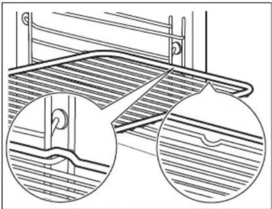 ELECTROLUX EOE8P19X - Grille métallique: - 1