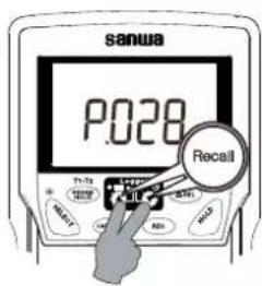 sanwa P028 Recall