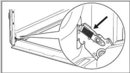 ELECTROLUX ATM2700CX - How to remove and install: Door - 2