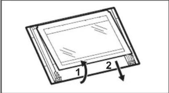 ELECTROLUX ATM2700CX - How to remove and install: Door - 7