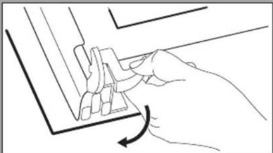 ELECTROLUX ATM2700CX - How to remove and install: Door - 5