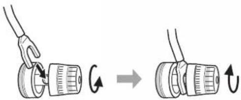 Esoteric F-02 - When using spade connectors - 1