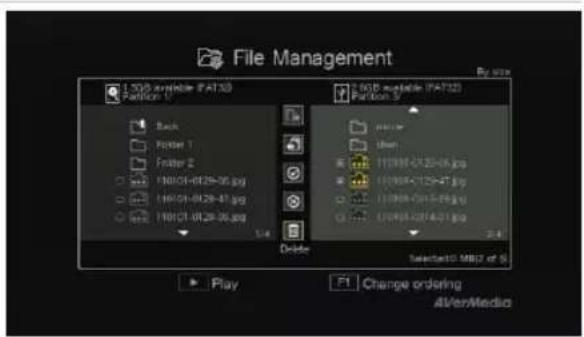 AVERMEDIA Live Streamer MIC 350 - Gestione file (File Management) - 1