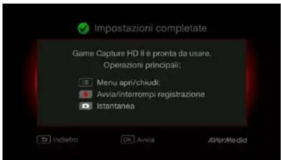AVERMEDIA Live Streamer MIC 350 - Termine dell'installazione guidata - 1