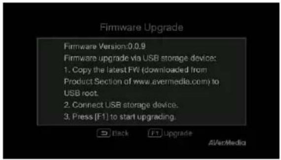 AVERMEDIA Live Streamer MIC 350 - OSD Menu - 1