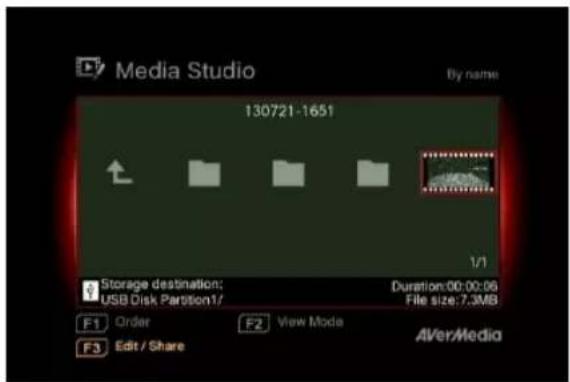 AVERMEDIA Live Streamer MIC 350 - Pós- Editar os ví deos gravados na Caixa de Captura - 1