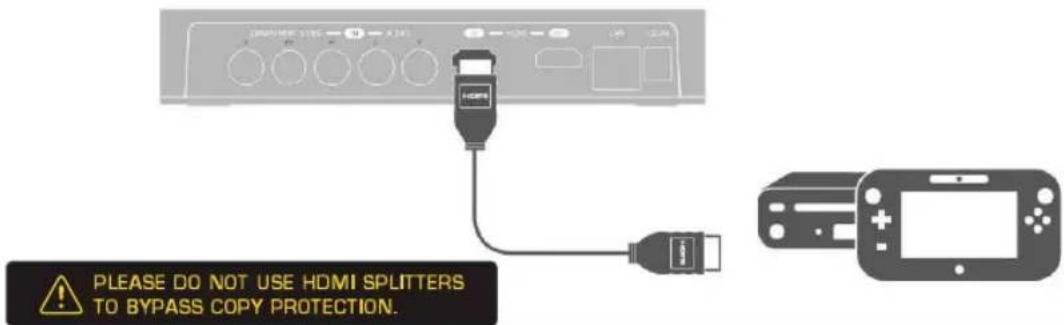 AVERMEDIA Live Streamer MIC 350 - Connect the Device to Your Wii U / Xbox 360 Using HDMI Cable - 1