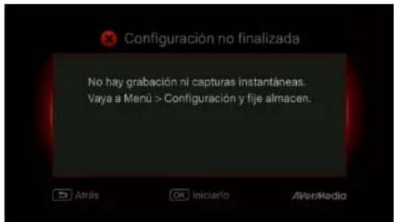AVERMEDIA Live Streamer MIC 350 - No se ha detectado ninguna unidad de disco duro - 1