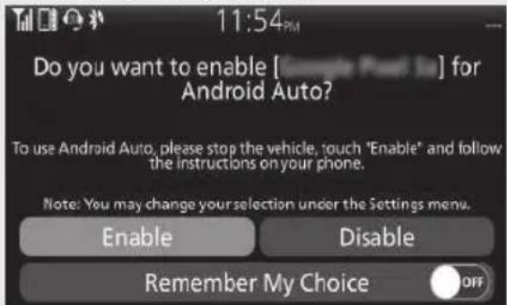 Honda NT1100 (2024) - Για ρύθμιση του Android Auto - 2