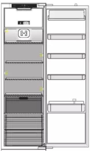 Atag KD67102A - Comment conserver des aliments frais et des boissons - 1