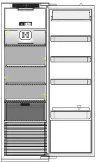 Atag KS37178A - Verse etenswaren en dranken bewaren - 1