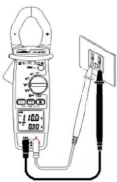 METRIX MX 675 - Misura di Tensione alternativa - 1