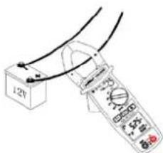 METRIX MX 675 - Medida de corriente continua (MX675 solamente) - 1