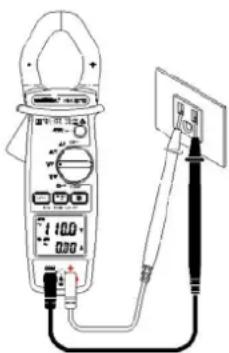 METRIX MX 675 - AC voltage measurement - 1