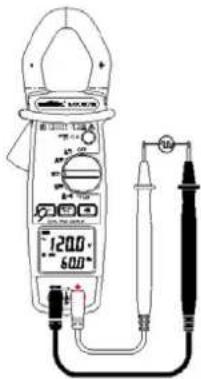 METRIX MX 675 - Mesure de la Fréquence en tension - 1